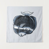 Vissen onder Zee Wandkleed (Voorkant (horizontaal))