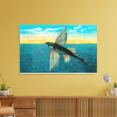 Vissen op Catalina Canvas Afdruk (Insitu (Woonkamer))