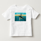 Vissen op Catalina Kinder Shirts (Voorkant)