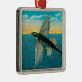 Vissen op Catalina Metalen Ornament (Rechts)