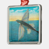 Vissen op Catalina Metalen Ornament (Links)