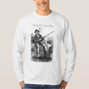 Vissen Op De Klassieke Manier T-shirt