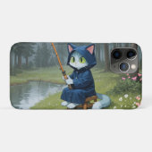 Vissen op een regenachtige dag Case-Mate iPhone case (Achterkant (horizontaal))