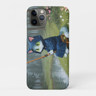 Vissen op een regenachtige dag Case-Mate iPhone case