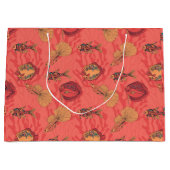 Vissen op levende koraalachtergrond groot cadeauzakje (Voorkant)