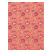 Vissen op levende koraalachtergrond tafelkleed (Voorkant)