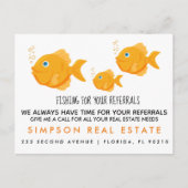 vissen op verwijzingen onroerend goed Aankondiging (Voorkant)