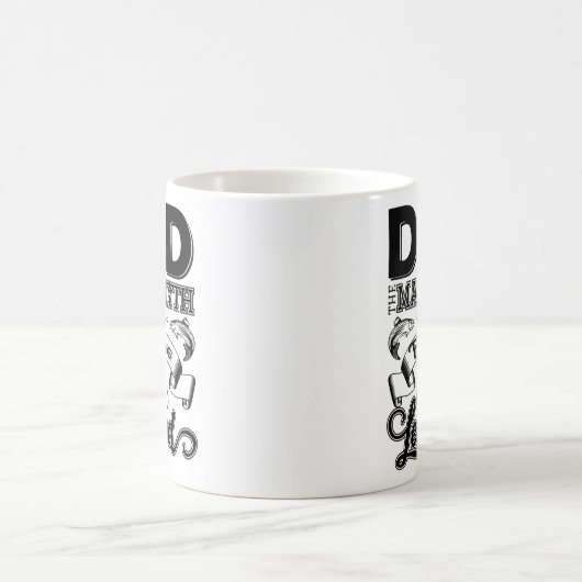 Vissen pa koffiemok (Center)