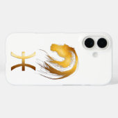 Vissen Paard Chinese Westerne Astrologie iPC Case-Mate iPhone Case (Achterkant (horizontaal))