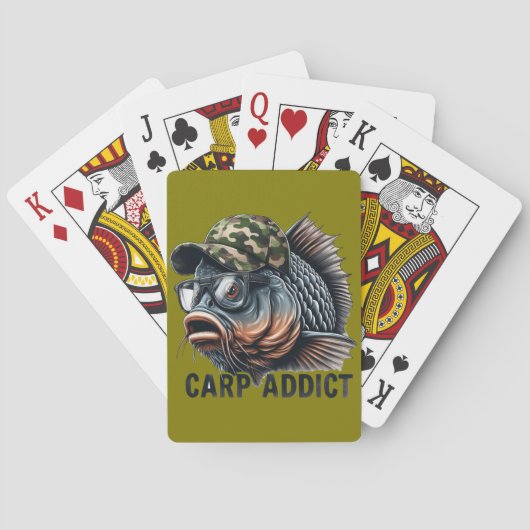 Vissen pokerkaarten (Achterkant)