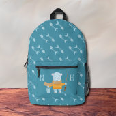 Vissen Polar Beer Kind Blauwe Rugzak