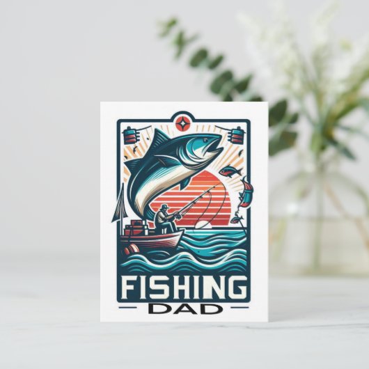 Vissen poster, kaart (Staand voorkant)