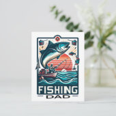 Vissen poster, kaart (Staand voorkant)