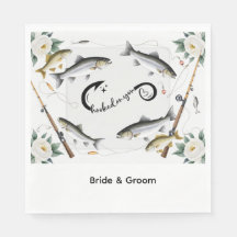 Vissen r Trouwen thema voor Gevist liefhebbers