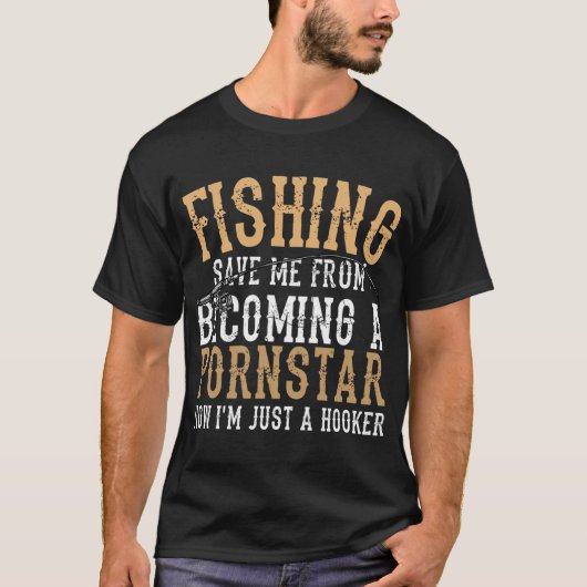 vissen redt mij t-shirt (Voorkant)