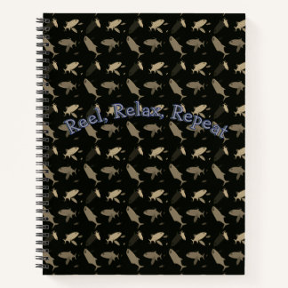 Vissen - Reel, Relax, Herhaal Notitieboek
