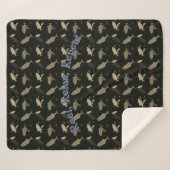 Vissen - Reel, Relax, Herhaal Sherpa Deken (Voorkant (horizontaal))