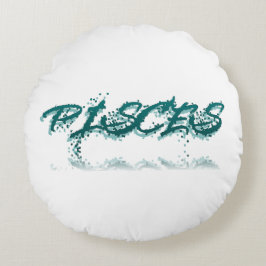 Vissen reflectie rond kussen