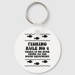 Vissen regel nr. 4 sleutelhanger
