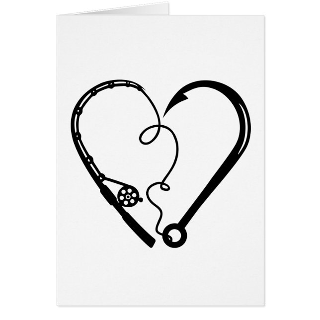 VISSEN ROD HEART HOOK (Voorkant)
