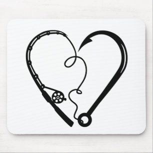 VISSEN ROD HEART HOOK MUISMAT