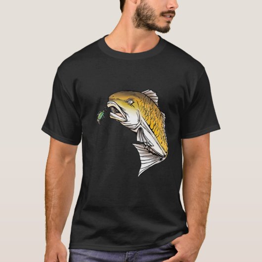 Vissen Rode Vis T-shirt (Voorkant)
