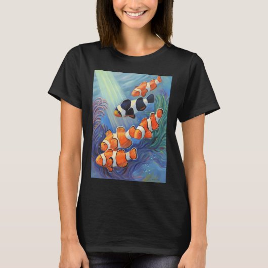 Vissen roept t-shirt (Voorkant)