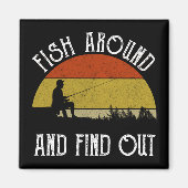 Vissen rond en ontdek het magneet (Voorkant)