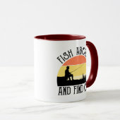 Vissen rond en ontdek het mok (Voorkant rechts)