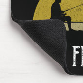 Vissen rond en ontdek het muismat (Hoek)