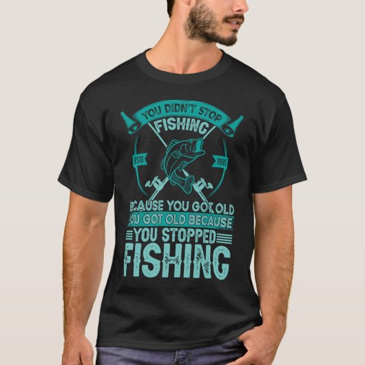 Vissen Rond Uitvinden T-shirt (Voorkant)