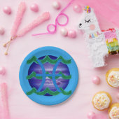 Vissen Schaaltjes Papieren Bordje (Feest)