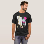 Vissen Schilder T-shirt (Voorkant volledig)