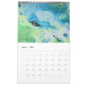Vissen Schilderij Uil 2025 Kalender (Mar 2027)