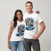 Vissen-Shirt Here-Fishy Graphic Grappig T-shirt (Unisex)