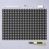 Vissen silhouet inpakpapier tissuepapier (Craft)