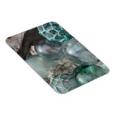 Vissen stapel glas magneet (Rechterzijde)