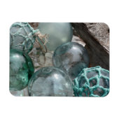 Vissen stapel glas magneet (Horizontaal)