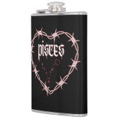 Vissen sterrenbeeld Gotisch Donker Hemel Edgy Heupfles (Links)