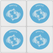 Vissen, Sterrenbeeld, Horoscoop, Astrologie Sticker (Voorkant)