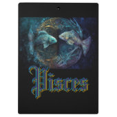 Vissen Sterrenbeeld Klembord (Achterkant)