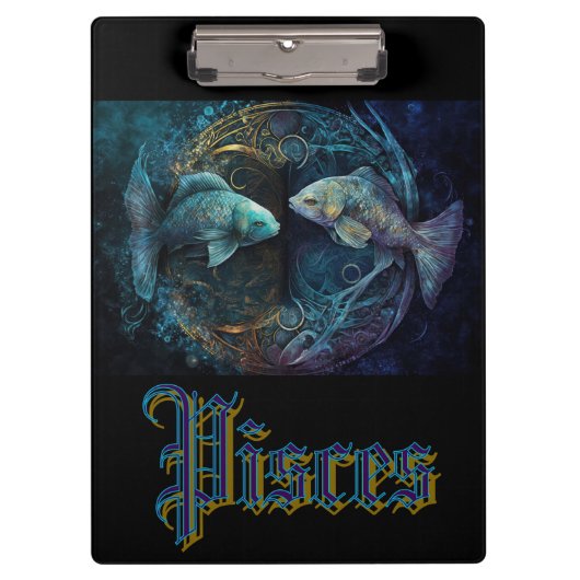 Vissen Sterrenbeeld Klembord (Voorkant)