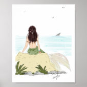 Vissen, Sterrenbeeld, mode schets Poster (Voorkant)