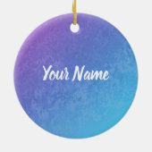 Vissen Sterrenbeeld Sterrenbeeld Horoscoop Sterren Keramisch Ornament (Achterkant)