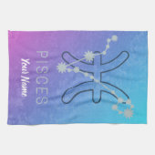 Vissen Sterrenbeeld Sterrenbeeld Horoscoop Sterren Theedoek (Horizontaal)