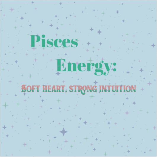 Vissen Sticker – Esthetische zodia decal (Voorkant)