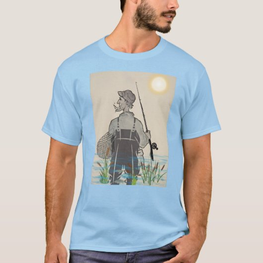 Vissen t-shirt (Voorkant)