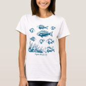 Vissen t-shirt (Voorkant)