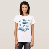 Vissen t-shirt (Voorkant volledig)