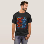 vissen t-shirt (Voorkant volledig)